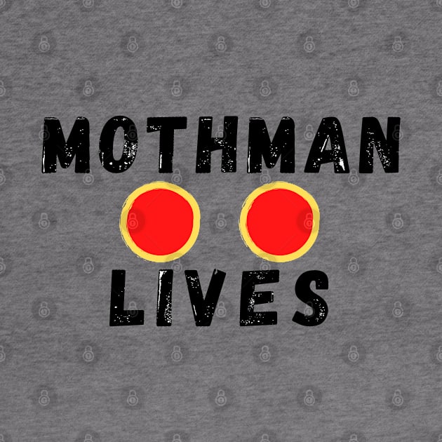 Mothman Lives - Black by KoreDemeter14